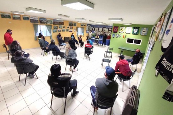 Los delegados de Primera en la vuelta al trabajo.