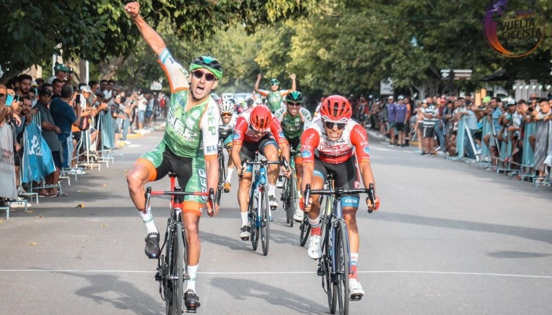 El quíntuple campeón y su primer festejo en esta edición