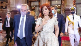 Alberto Fernández respaldó a Cristina tras la declaración