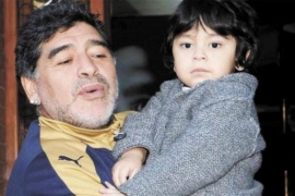 El desgarrador pedido de Dieguito Fernando tras la muerte de Maradona
