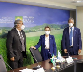 Basterra y Scioli en Brasilia con agenda de promoción agrícola