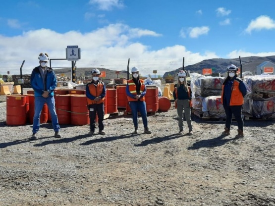 Realizaron controles sanitarios en las mineras