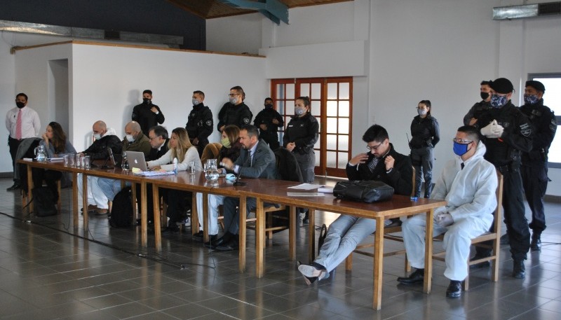 Ayer se llevó a cabo la sexta jornada del juicio por el homicidio de Maíllo. (Foto: J.C.C)