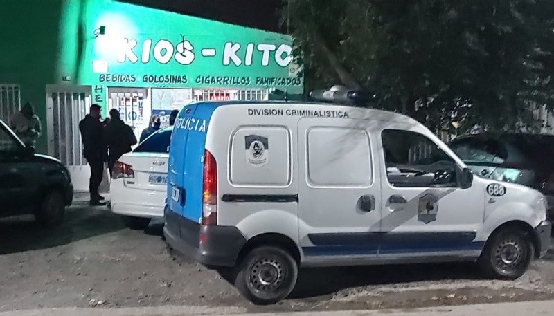 El kiosco ubicado en calle Chile al 1000. 