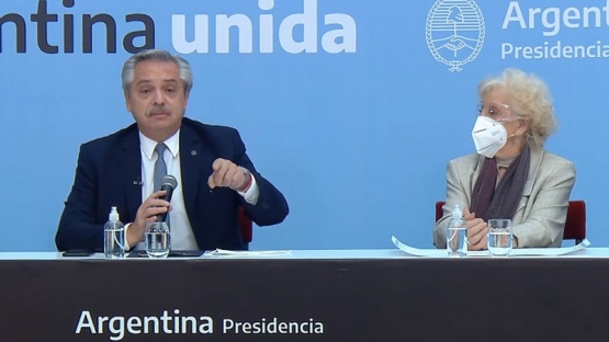 Alberto Fernández destacó el trabajo de las organizaciones.