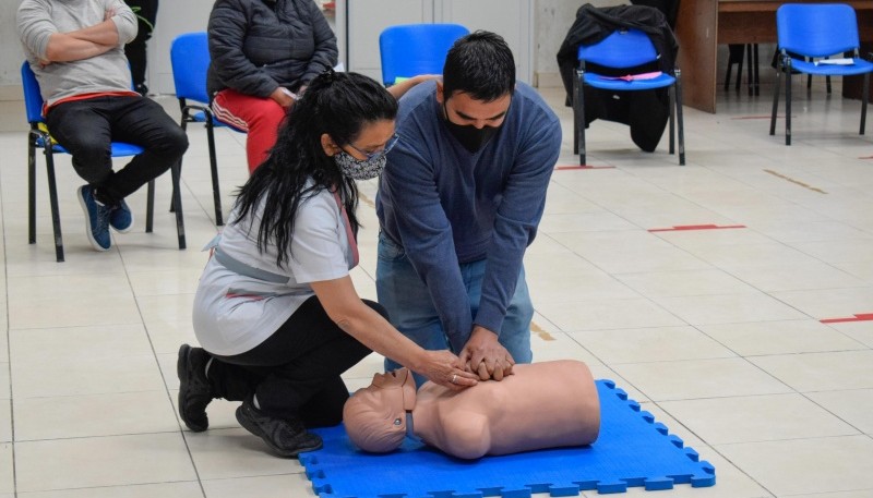 Curso de RCP en Soem. 