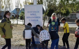 "Jugar es un derecho" se trasladó a la Plaza Belgrano