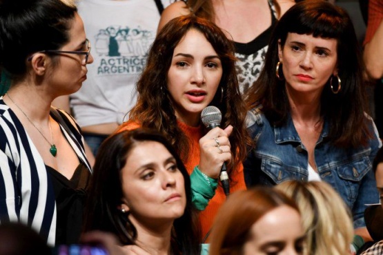 Thelma Fardin junto a Actrices Argentinas