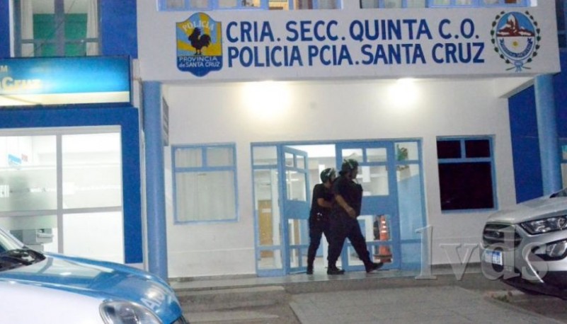 Comisaría Quinta de Caleta Olivia (Foto: LVDS).