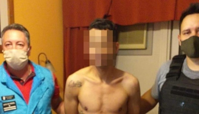 José Antonio Rangel Moyeton, de 28 años fue apresado por personal de la División Homicidios