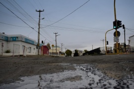 Municipio de Río Gallegos prepara otra calle para su asfaltado