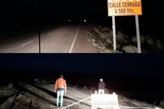 Se dispuso el corte preventivo de la ruta interbalnearia de Rawson 