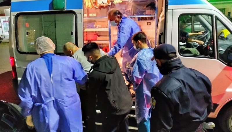 Trifulca en Río Gallegos terminó con un herido (Foto: C.G)