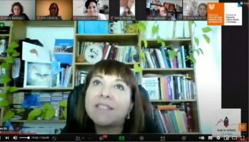 Santa Cruz participó del Segundo Encuentro virtual Patagonia Lee “Mujeres que escriben en la Patagonia”