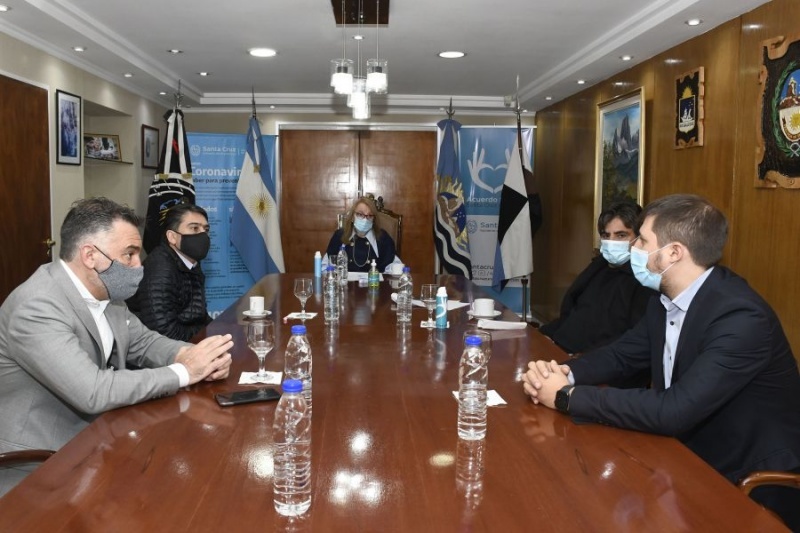 Reunión en Casa de Gobierno. 