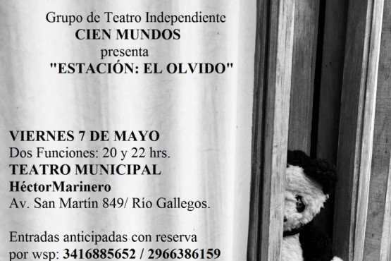 Se realizarán dos funciones en el teatro municipal de Río Gallegos 