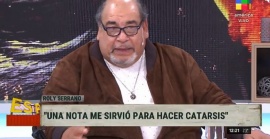 Roly Serrano reveló que intentó suicidarse tirándose a un río y un "ángel" lo salvó