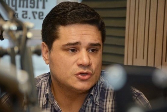 Martín Chávez en Tiempo FM (foto archivo)