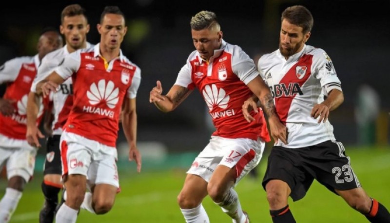 Copa Libertadores: River e Independiente de Santa Fe jugarán el jueves en Paraguay