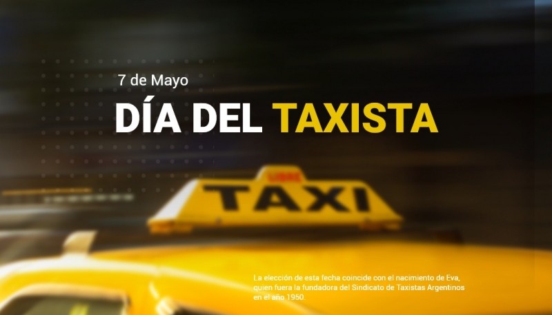 Hoy es el día del taxista en todo el país. 