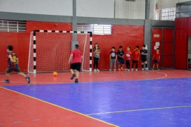 La escuela de fútbol Infantil del Benjamín Verón de Río Gallegos sigue con su tarea formativa