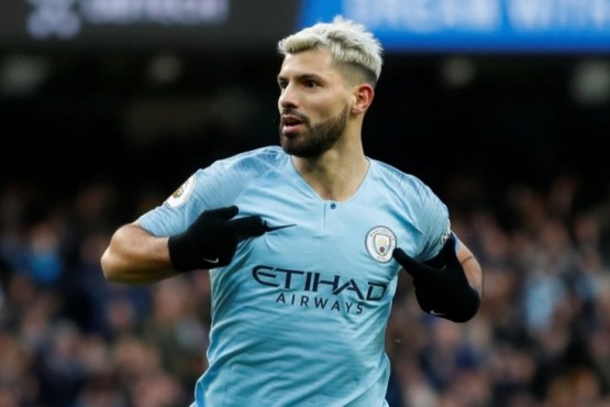 El Kun Agüero se consagró campeón de la Premier League con el Manchester City