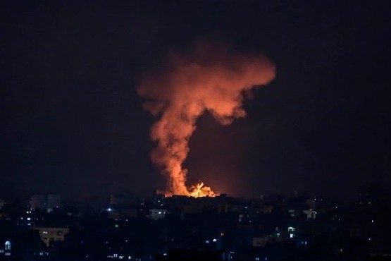 Israel bombardeó la residencia del máximo responsable de Hamas en la Franja de Gaza