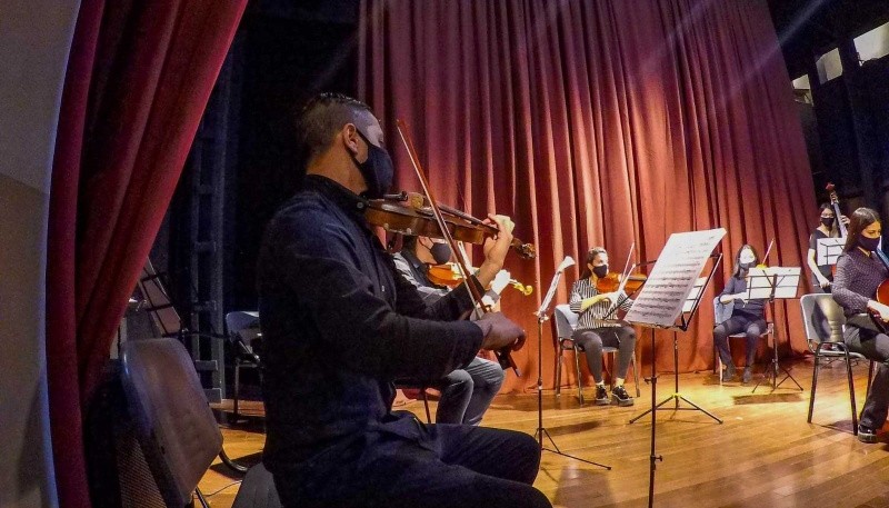 Concierto de violonchelo en el Teatro Municipal