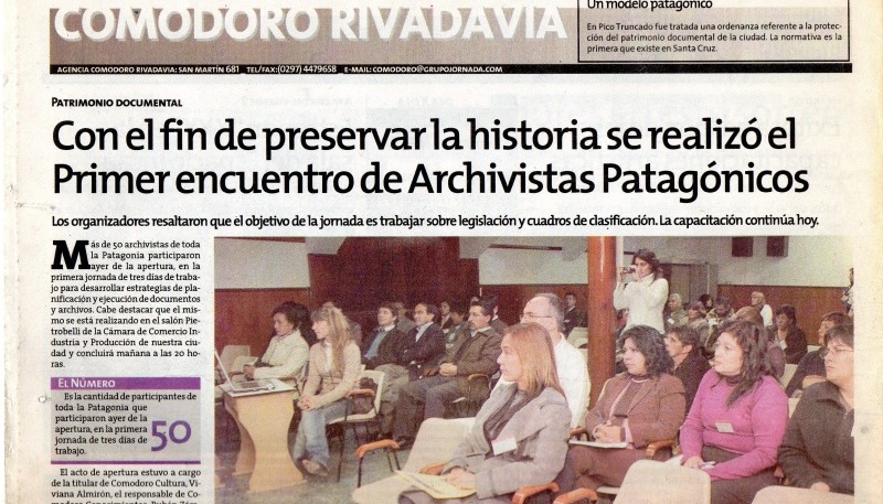 Los archivos organizados contribuyen al desarrollo de políticas de inclusión social y construcción de ciudadanía.