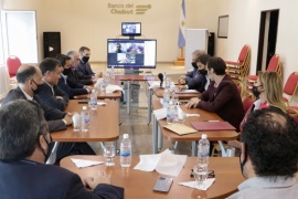Mariano Arcioni participó de una videoconferencia con el presidente Alberto Fernández