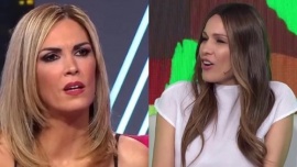 Pampita cruzó a Viviana Canosa por su iniciativa de donar medias usadas