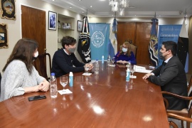 Alicia recibió a Carignano