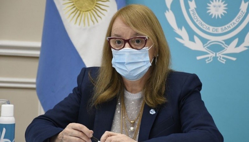 Gobernadora Alicia Kirchner.