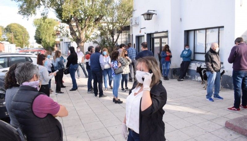 Los comerciantes mostraron su preocupación.