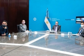 Adrián Maderna fue recibido por el ministro Kulfas