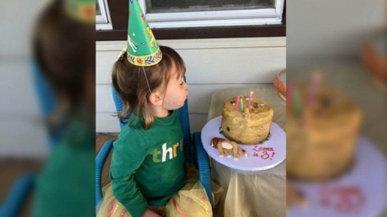 Una nena cumplió 3 años y pidió una torta con la muerte de Mufasa