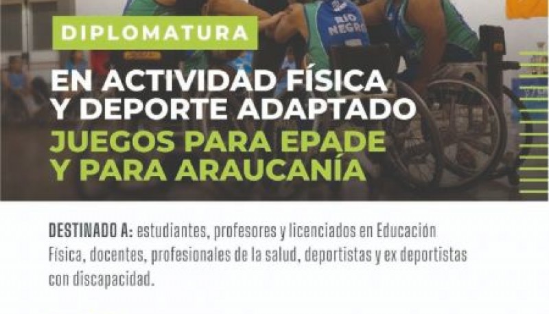 Santa Cruz otorgará 50 becas gratuitas para cursar una diplomatura sobre actividad física y deporte adaptado