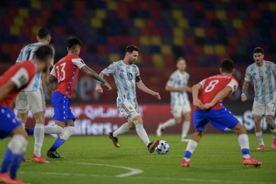 Argentina y Chile igualaron 1-1 en Santiago del Estero