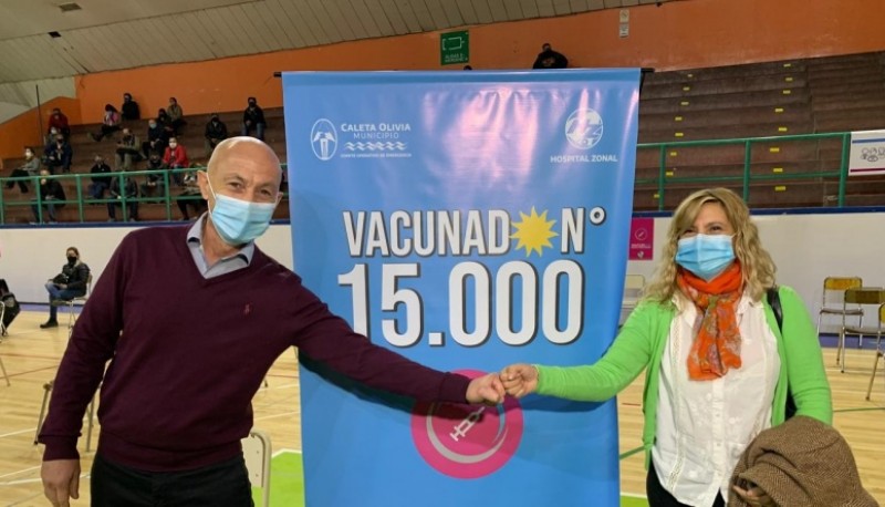 Caleta Olivia superó los 15.000 vacunados desde el inicio de la campaña 