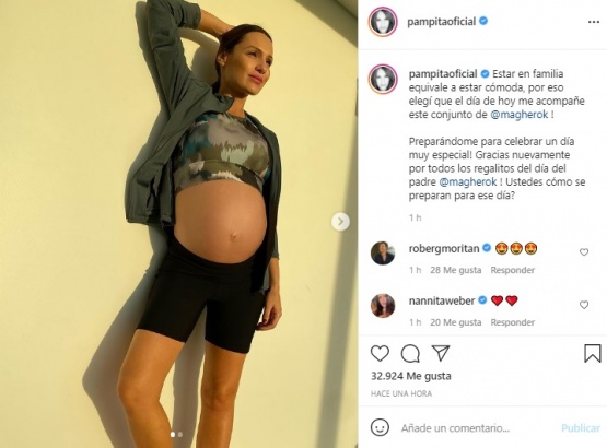 La publicaciòn de pampita.