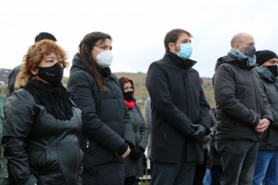 Zuliani participó de los actos en Río Turbio.