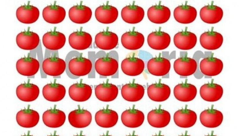 Halla el tomate distinto que está oculto en la imagen de este nuevo reto viral 