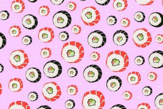 Reto viral: tu tarea de hoy es encontrar los rollos de sushi que son diferentes al resto en la imagen