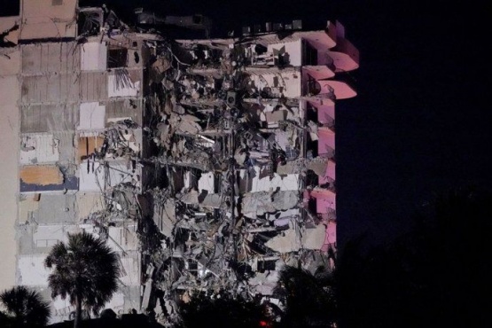 Así fue el derrumbe del edificio en Miami