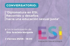 Invitan a participar de un Conversatorio sobre la Diplomatura ESI