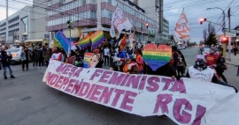 Movilización por el orgullo LGBTI en Río Gallegos