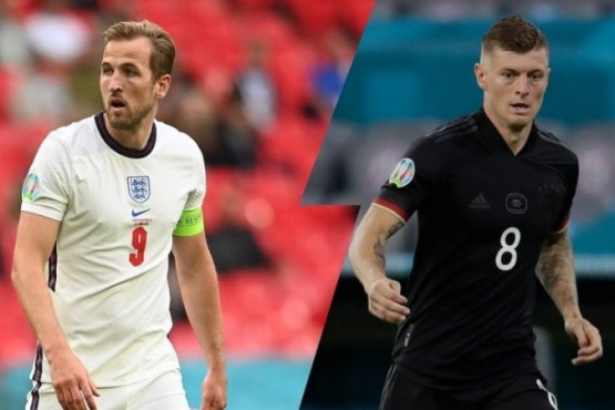 Inglaterra vs. Alemania, por la Eurocopa: probables formaciones, horario y TV en vivo