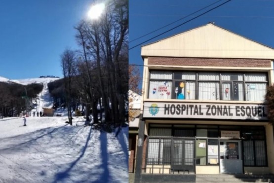 El hospital de Esquel no tiene espacio para esquiadores lesionados