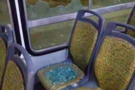 Volvieron a violentar las líneas de transporte público de pasajeros de Río Gallegos