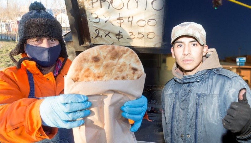 Héctor y Rodrigo, los parrilleros ambulantes (C.González)